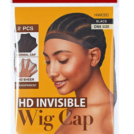 HD Invisible WIG CAP - Nat. Brown