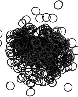 SMALL BLACK RUBBER BANDS